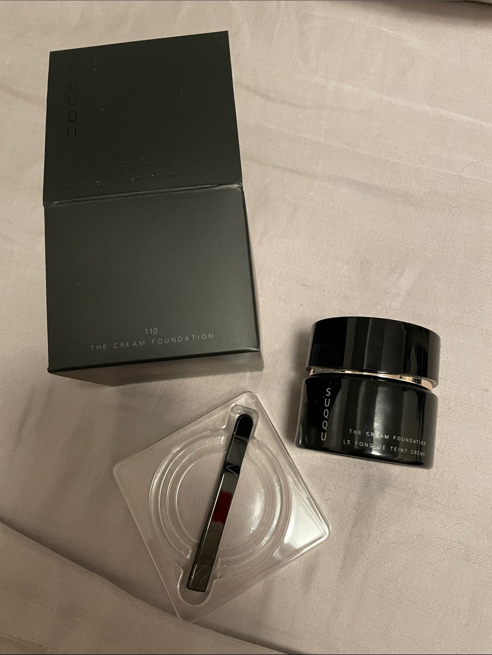 Suqqu cream foundation SPF 25, shade #110